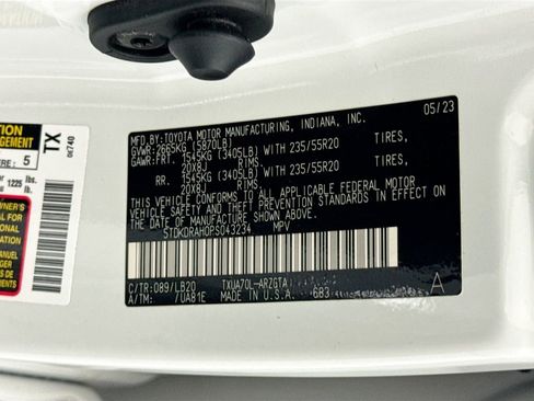 Used 2023 Toyota Highlander Limited FWD image 33