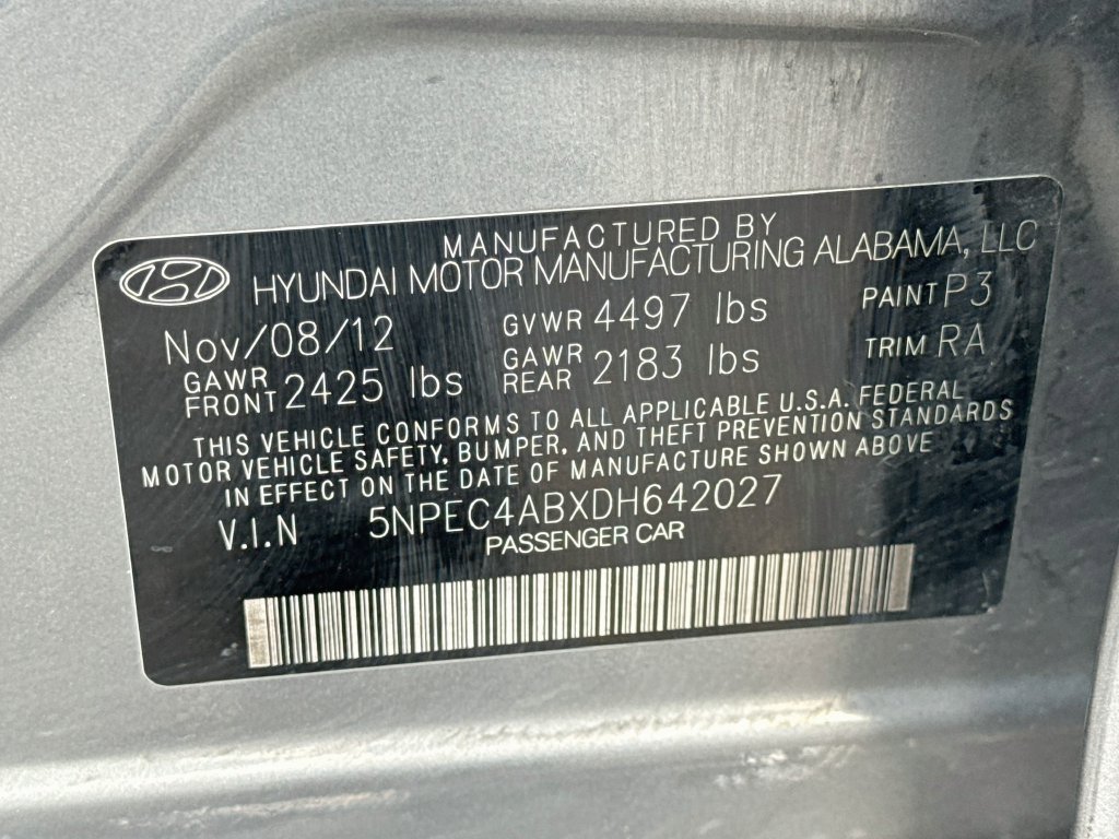 Used 2013 Hyundai Sonata Limited FWD image 38