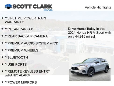 Used 2024 Honda HR-V Sport image 11
