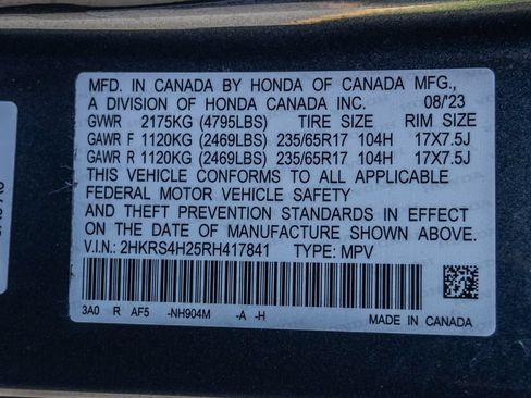 Used 2024 Honda CR-V LX image 26