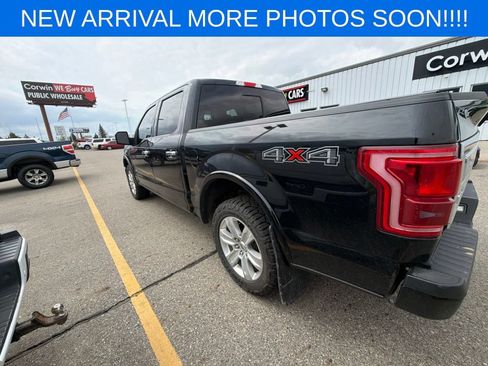 Used 2016 Ford F150 Platinum w/ Technology Package AWD/4WD image 5
