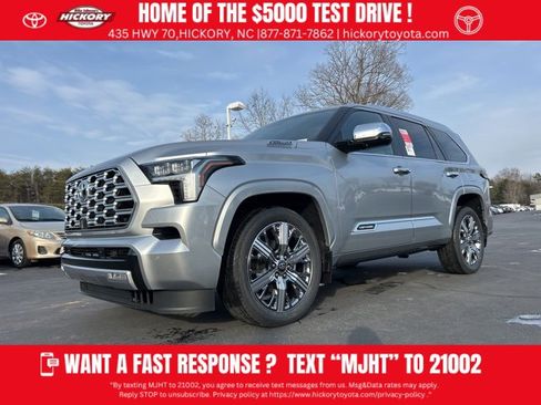 New 2026 Toyota Sequoia Capstone image 1