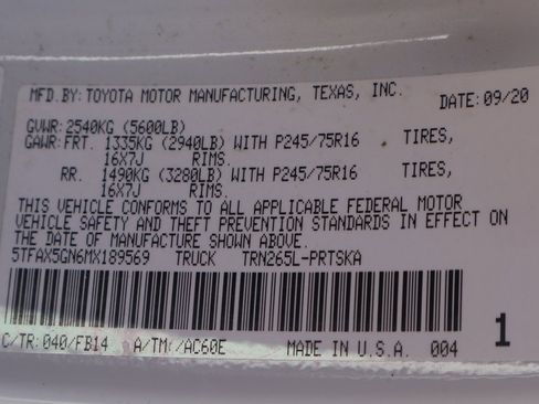 Used 2021 Toyota Tacoma SR image 47