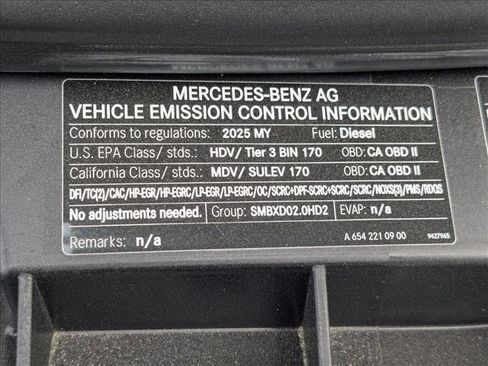 New 2025 Mercedes-Benz Sprinter 2500 image 17