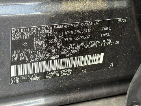 Used 2024 Toyota RAV4 XLE w/ Convenience Package FWD image 36