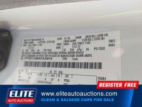 Used 2019 Ford F150 XL w/ Equipment Group 101A Mid image 18