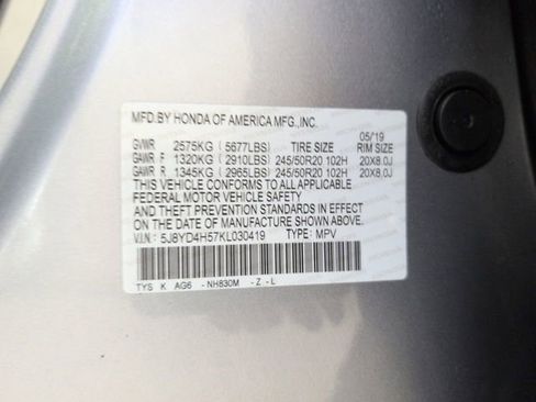 Used 2019 Acura MDX SH-AWD w/ Technology Package image 38