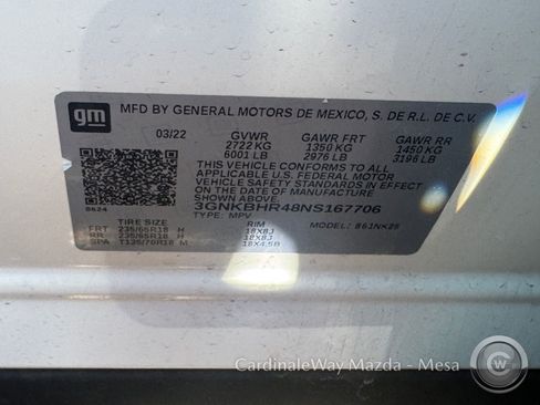Used 2022 Chevrolet Blazer LT AWD/4WD image 13