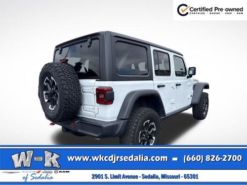 Certified 2025 Jeep Wrangler Unlimited Rubicon AWD/4WD image 8