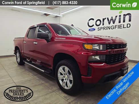 Used 2020 Chevrolet Silverado 1500 Custom w/ Custom Value Package AWD/4WD image 7