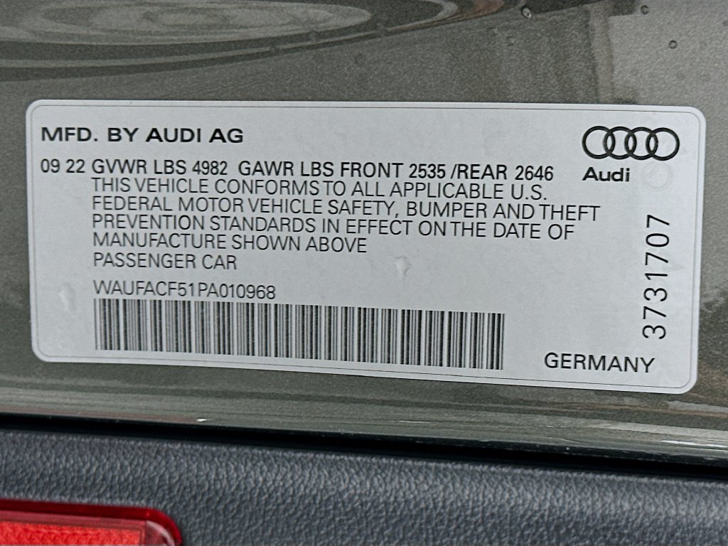 Used 2023 Audi A5 2.0T Premium Plus w/ Premium Plus AWD/4WD image 33