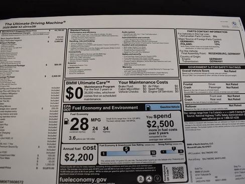 New 2026 BMW X2 xDrive28i w/ Technology Package AWD/4WD image 5