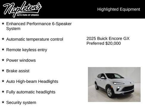 Used 2025 Buick Encore GX Preferred FWD image 15