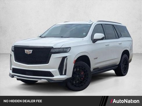 Used 2023 Cadillac Escalade V w/ LPO, ONYX Package AWD/4WD image 1