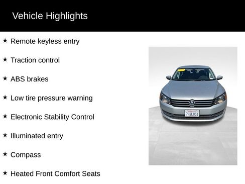 Used 2015 Volkswagen Passat 1.8T Limited Edition image 4