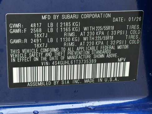 New 2026 Subaru Crosstrek 2.5i Limited w/ Crosstrek Mirror Package image 26