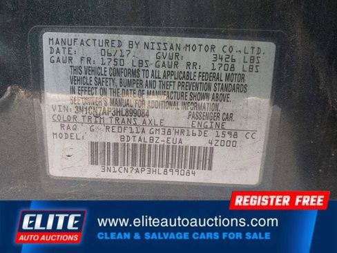 Used 2017 Nissan Versa SV image 18