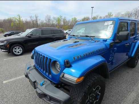 Used 2023 Jeep Wrangler Unlimited Rubicon 4xe w/ Cold Weather Group image 1