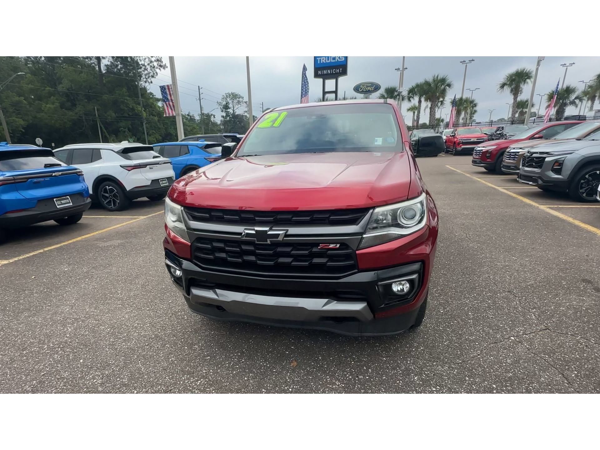 Used 2021 Chevrolet Colorado Z71 w/ Safety Package RWD image 7