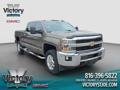 Used 2015 Chevrolet Silverado 3500 LTZ w/ Duramax Plus Package AWD/4WD image 1