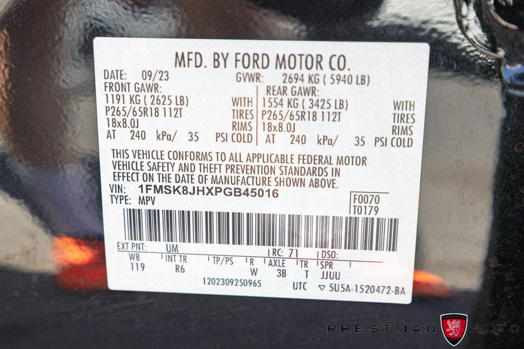 Used 2023 Ford Explorer Timberline AWD/4WD image 49