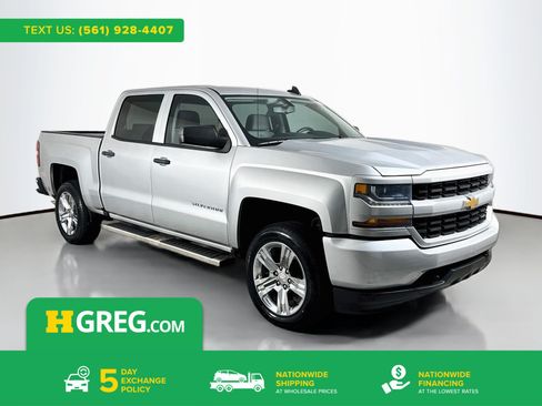 Used 2018 Chevrolet Silverado 1500 Custom w/ Custom Value Package RWD image 1