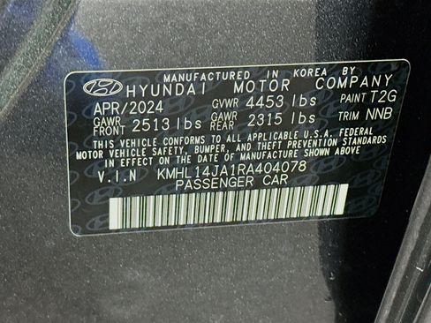 Used 2024 Hyundai Sonata SEL w/ Convenience Package FWD image 40