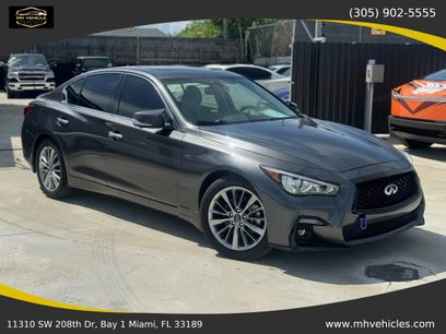 Used 2021 INFINITI Q50 Luxe w/ Cargo Package