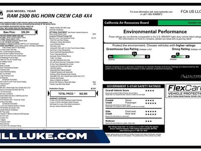 Used 2026 RAM 2500 Big Horn