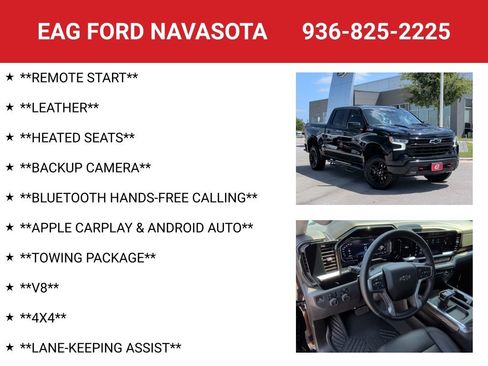 Used 2024 Chevrolet Silverado 1500 LT Trail Boss w/ Convenience Package II AWD/4WD image 4