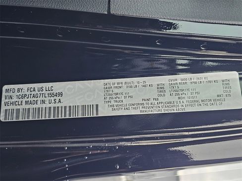 New 2026 Jeep Gladiator Willys image 30