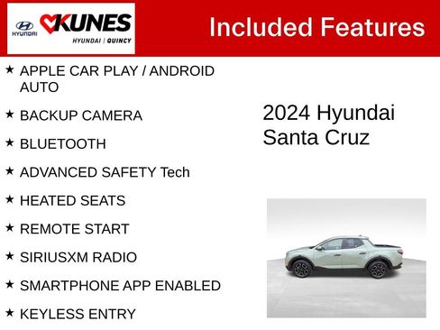 Used 2024 Hyundai Santa Cruz SEL FWD image 2