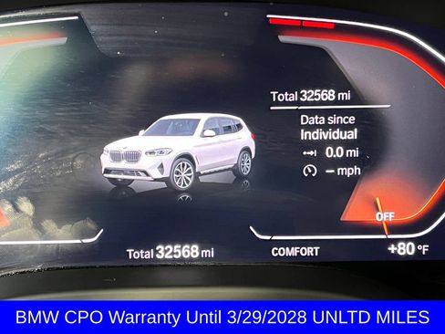 Certified 2023 BMW X3 xDrive30i w/ Premium Package w/ZPA AWD/4WD image 2