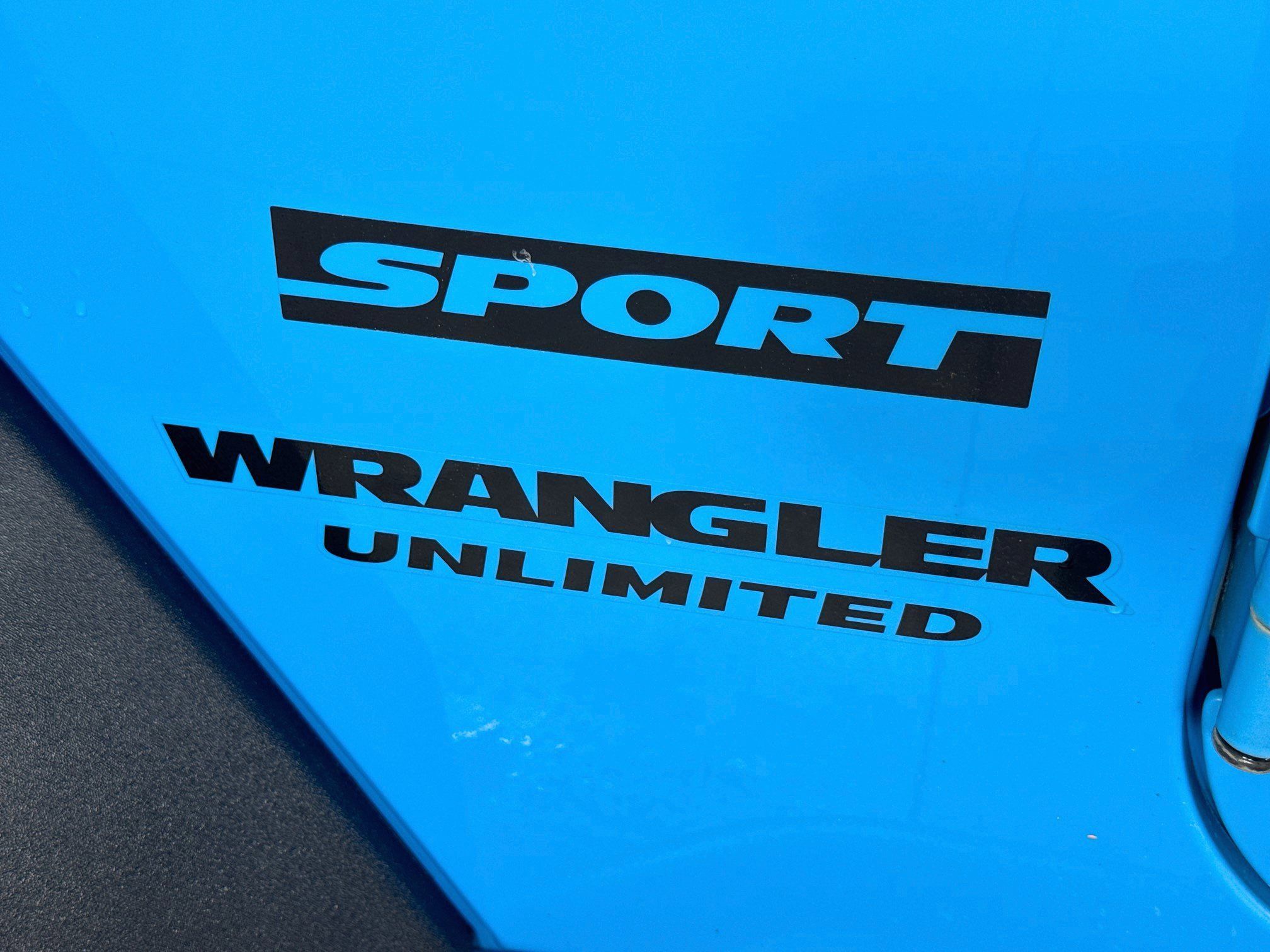 Used 2017 Jeep Wrangler Unlimited Sport w/ Quick Order Package 24S AWD/4WD image 26