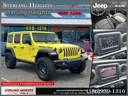 Used 2022 Jeep Wrangler Unlimited Sport AWD/4WD image 1
