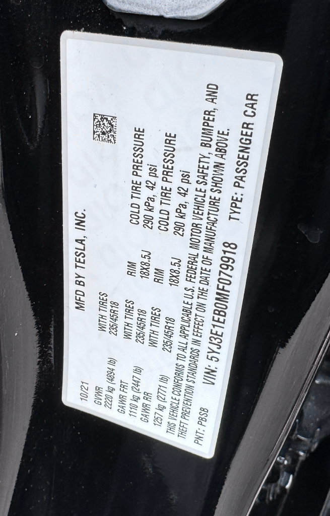 Used 2021 Tesla Model 3 Long Range AWD/4WD image 41