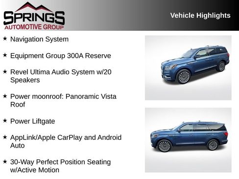 Used 2019 Lincoln Navigator Reserve w/ Cargo Package AWD/4WD image 2