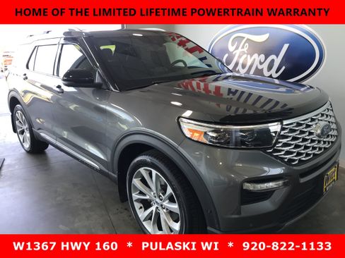 Used 2021 Ford Explorer Platinum AWD/4WD image 2