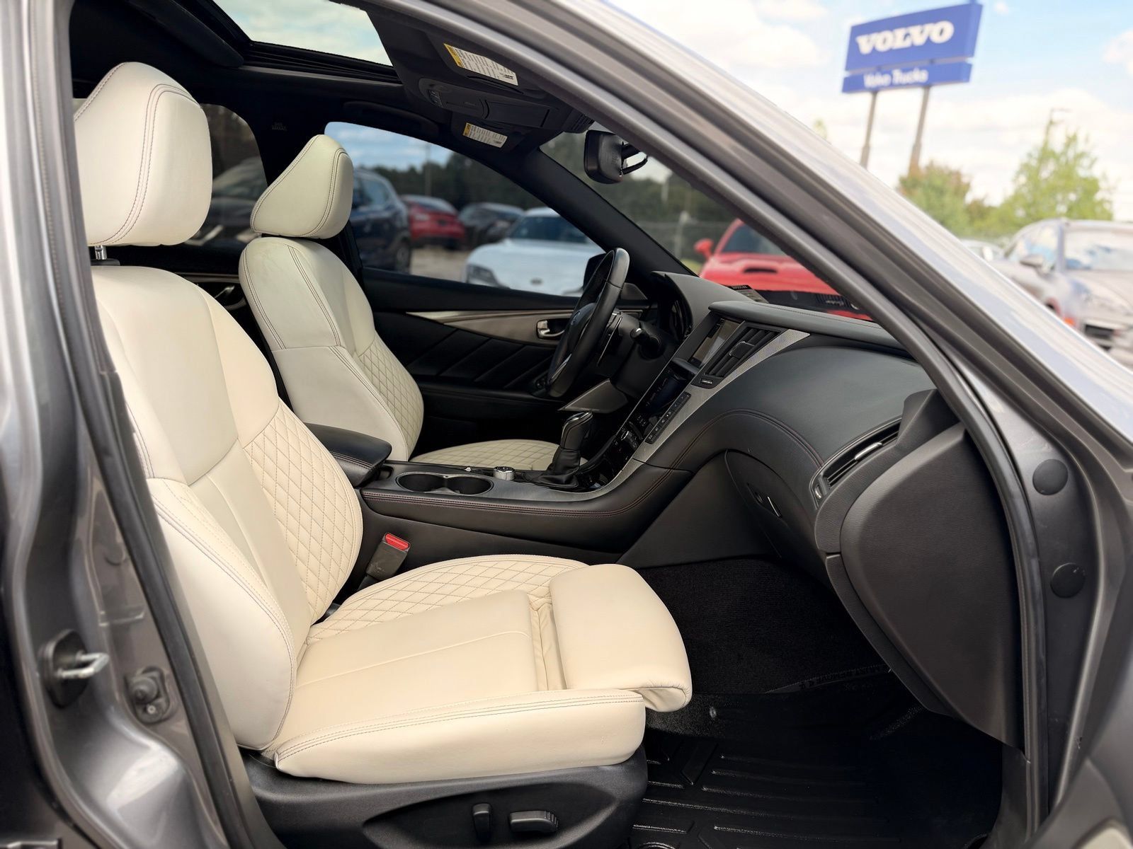 Used 2020 INFINITI Q50 Red Sport 400 w/ Cargo Package RWD image 39