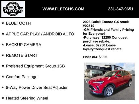 New 2026 Buick Encore GX Preferred w/ Comfort Package AWD/4WD image 2