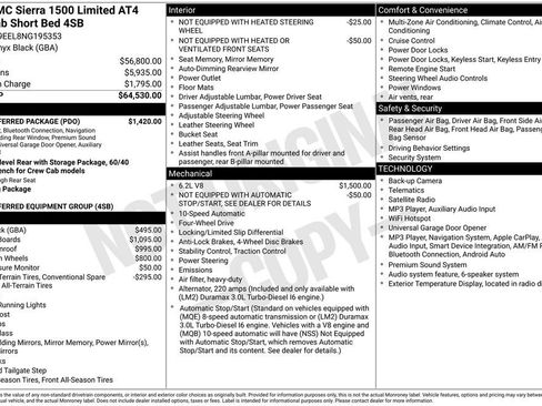 Used 2022 GMC Sierra 1500 AT4 w/ AT4 Preferred Package AWD/4WD image 6