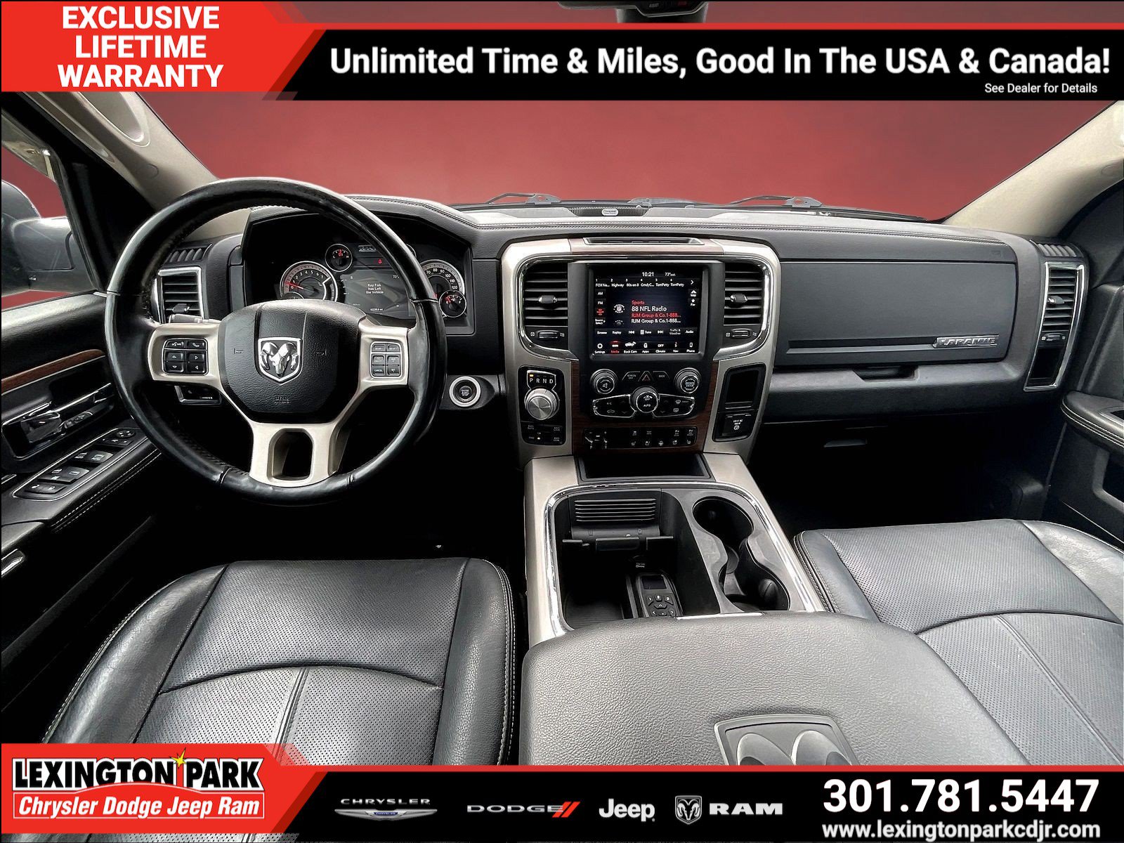 Used 2018 RAM 1500 Laramie w/ Convenience Group AWD/4WD image 8