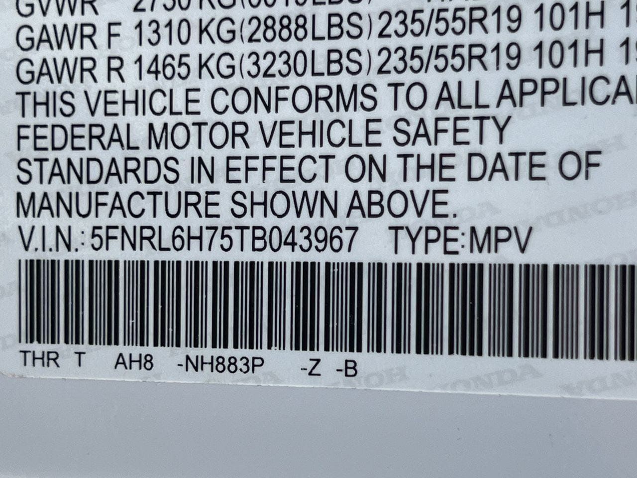 Used 2026 Honda Odyssey Sport-L image 11