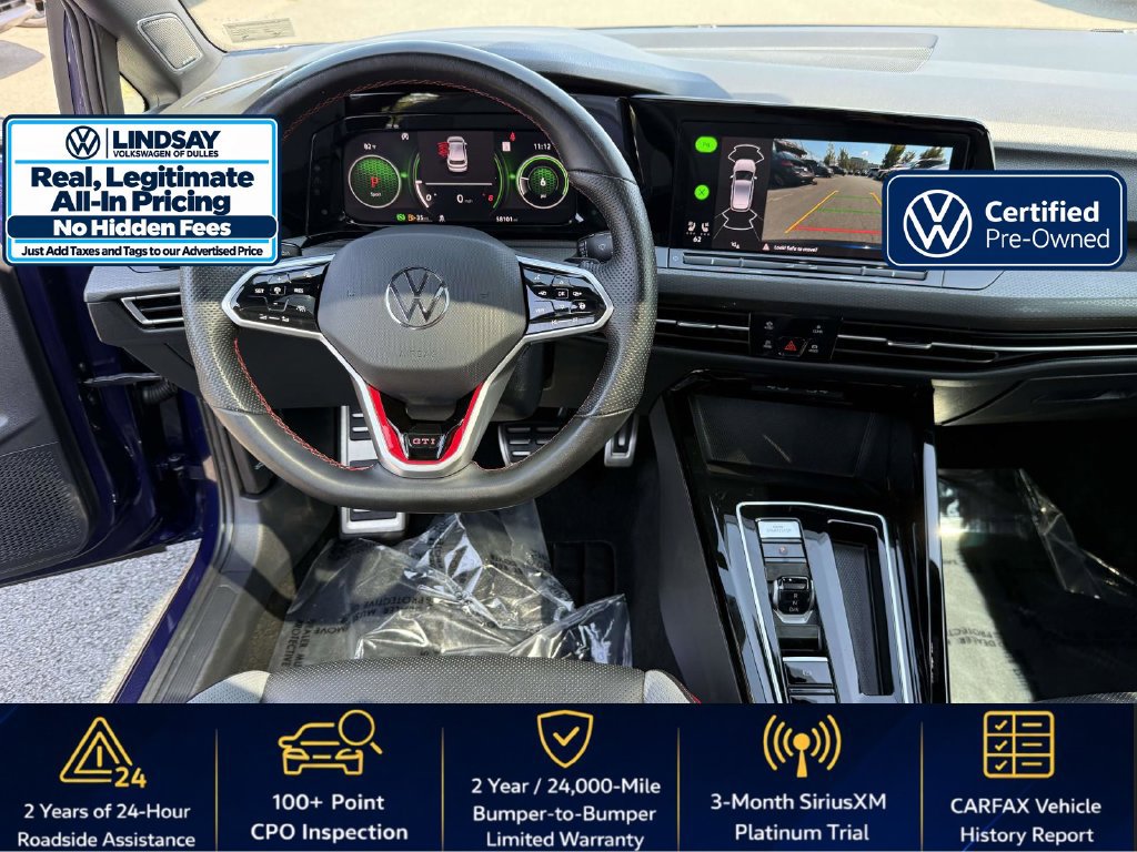 Certified 2023 Volkswagen GTI SE FWD image 10