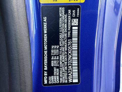 Certified 2022 BMW 430i Convertible w/ M Sport Package image 35