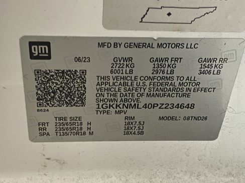 Used 2023 GMC Acadia SLT image 5