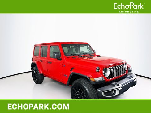 Used 2025 Jeep Wrangler Sahara w/ Safety Group image 1