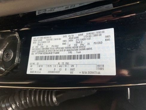 Used 2018 Ford F150 Lariat w/ Equipment Group 502A Luxury image 33