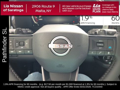 New 2026 Nissan Pathfinder SL w/ SL Premium Package image 18