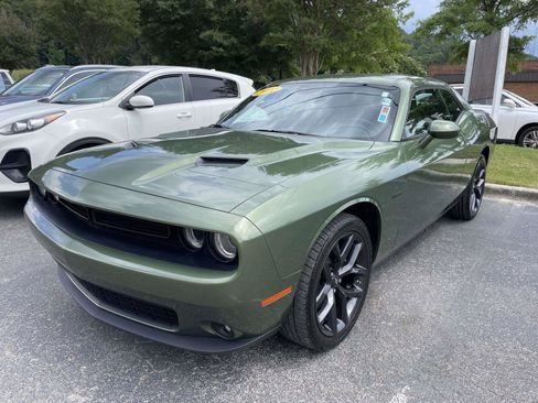 Used 2022 Dodge Challenger SXT w/ Blacktop Package RWD image 3